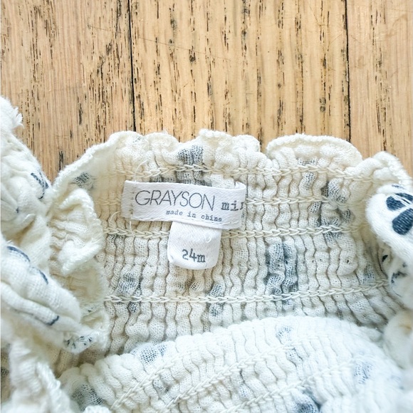 Grayson Collective Floral Knit Top and Shorts Set for Kids - Picture 4 of 4